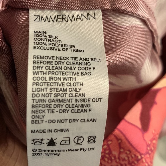 Zimmermann Concert Spliced Mini Shirt-Dress - Picture 10 of 10